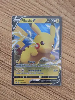 Pikachu V SWSH061 SWSH: Sword & Shield Promo Cards Holo - Image 1