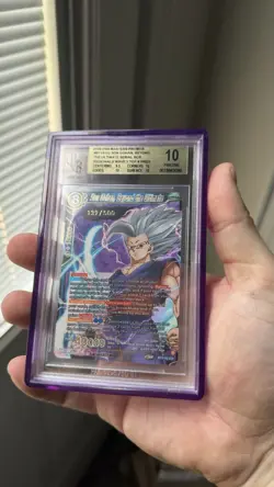 Son Gohan Beyond The Ultimate Serial SCR Top 8 Prize Card BT19-152 BGS 10 - Image 1