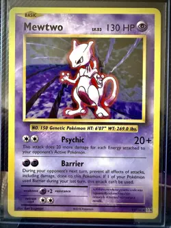 Pokemon TCG Mewtwo 4-Card Holo Lot Psychic English 056/172 051/108 059/142 - Image 4