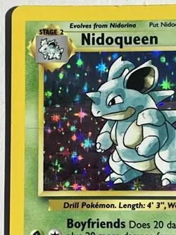 Nidoqueen 7/64 Jungle Set Rare Holo Vintage Pokemon TCG Card HP - Image 2
