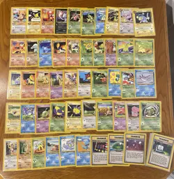 Pokemon cards Neo Genesis Neo Discovery Neo Revelation Neo Destiny lot set - Image 1