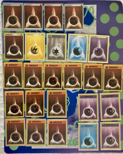 Pokemon Energy Trading Card Lot (25) Base,E-Reader,B&W + More! Rare/Vintage TCG - Image 1
