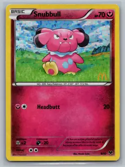 Snubbull McDonald's Promos 2014 #008/012 Holo Pokemon Card - Image 1