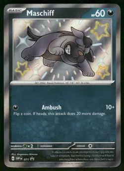 2023 Maschiff - 071 Promo Holo NM SV: Scarlet & Violet Promo Cards Pokemon - Image 1