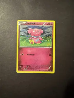 Snubbull 008/012 McDonald's 2014 Holo Pokemon TCG Card HP - Image 1