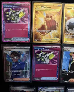 Pokemon Trainer Lot 14 Cards Full Art Gold Secret ACE SPEC Holo Rare Mixed Sets - Image 2