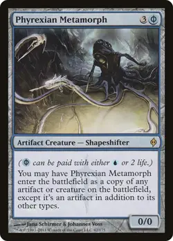 Phyrexian Metamorph SP New Phyrexia MTG Magic The Gathering Blue English Card - Image 1