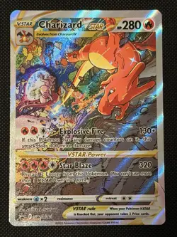 Charizard VSTAR SWSH262 Black Star Promo Alternative Art Pokemon Card Mint - Image 1