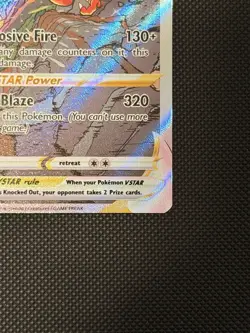 Charizard VSTAR SWSH262 Black Star Promo Alternative Art Pokemon Card Mint - Image 2