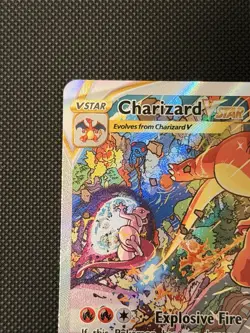 Charizard VSTAR SWSH262 Black Star Promo Alternative Art Pokemon Card Mint - Image 4