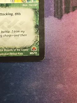 Duel Masters Trading Card Game - Angry Maple #M5/Y1 - Image 5
