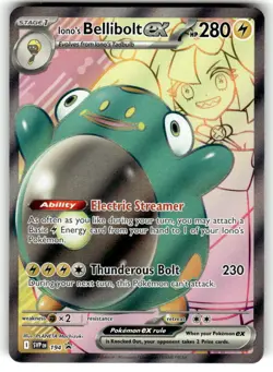 Iono's Bellibolt ex Holo Promo SV: Scarlet & Violet Promo Cards 194 NM - Image 1