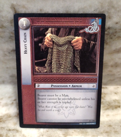 Lord Of The Rings Two Towers TCG Card 4C278 Heavy Chain - Image 1