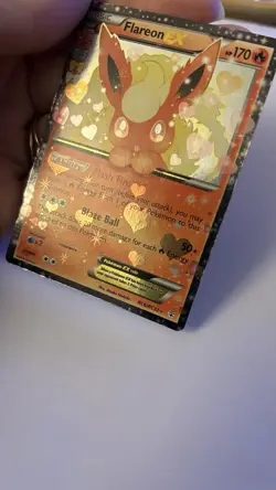 Flareon EX RC6/RC32 Radiant Collection Holo Card Lightly Played - Image 3