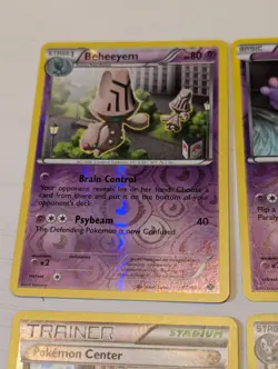 Pokemon Next Destinies 8 Card Lot Reverse Holo Pokemon Center Growlithe Rare - Image 2