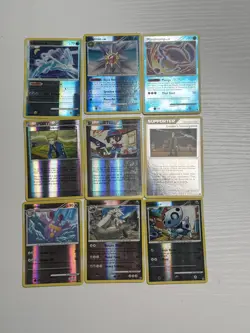 Pokemon TCG: 2009 Reverse Holo Lot of 9 Cards - Image 1