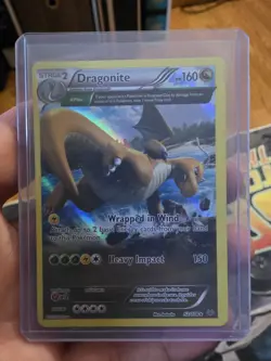 Pokemon XY Roaring Skies Dragonite Holo Rare Card 52/108 - Image 1