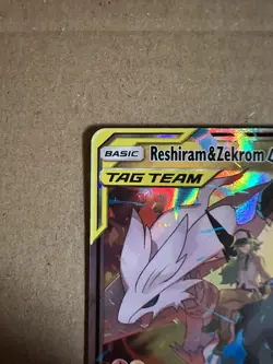 Pokemon TCG Reshiram & Zekrom GX Full Art Cosmic Eclipse Card 157/236 - Image 3