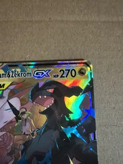 Pokemon TCG Reshiram & Zekrom GX Full Art Cosmic Eclipse Card 157/236 - Image 4