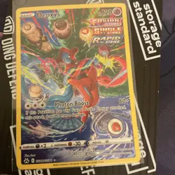 Pokemon TCG Deoxys Full Art Crown Zenith GG12 GG70 Holo Card - Image 2
