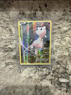 Mew XY110 XY PROMO RARE HOLO Pokemon Card Mythical FULL ART Generations NM - Image 1