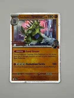 Team Rocket's Tyranitar - (Cosmos Holo) 096/182 Miscellaneous Cards &... - Image 1