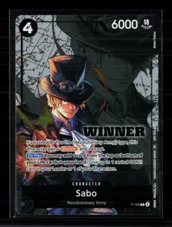 One Piece Sabo (Winner Pack 2026 Vol. 2) One Piece Promotion Cards PR P-105 Foil - Image 1