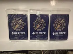 One Piece CCG Tin Promos Portgas D. Ace Sabo Monkey D. Luffy Holo Cards Sealed - Image 2