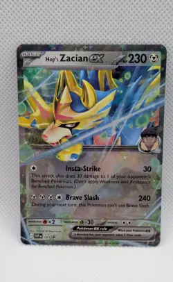 Hop's Zacian ex SVP193 Sv: Scarlet & Violet Promo Cards Holo - Image 2
