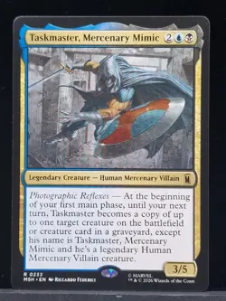 MTG Taskmaster, Mercenary Mimic MSH #232 Near Mint Marvel Super Heroes Card - Image 1