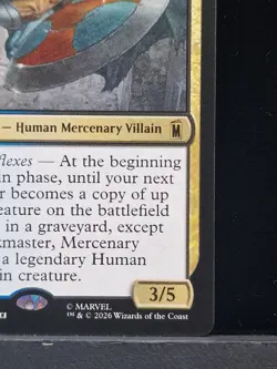 MTG Taskmaster, Mercenary Mimic MSH #232 Near Mint Marvel Super Heroes Card - Image 4