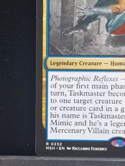 MTG Taskmaster, Mercenary Mimic MSH #232 Near Mint Marvel Super Heroes Card - Image 5