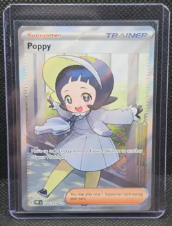 Full Art Pokemon Card Lot Parasol Lady, Daisys Help, Poppy, Rose, Cook, Allister - Image 4