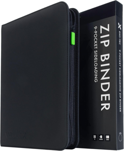 9 Pocket Trading Card Zip Binder, 360 Cards, Premium Exo-Tec Album Material, 20 - Image 1