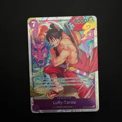 One Piece Card Game PURPLE Monkey.D.Luffy #ST18-005 Luffy-Tarou English LP - Image 1