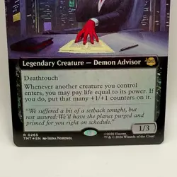 Madame Null Power Broker 0265 TMT TMNT Foil MTG Rare Card - Image 3