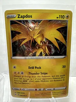 Articuno, Zapdos, Moltres Cosmos Holo 3 CARD SET 021/172 036/195 48/185 NM/MN - Image 2