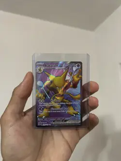 Pokemon TCG Alakazam EX 188/165 S&V 151 Ultra Rare Card NM Condition - Image 1