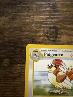 Pokemon TCG Pidgeotto Base Set 22/102 Regular Card, Shadowless - Image 3