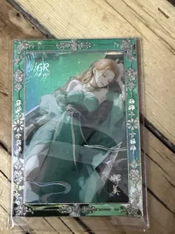One Piece CCG Goddess Nami Metal Card - Lying In A Boat - Image 1