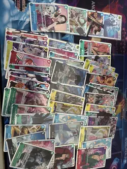 Bandai One Piece Card Game Japanese Holo Foil BULK SR 45 Card Lot NM-LP - Image 1