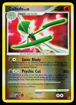 Gallade 6/132 Reverse Holo Rare Secret Wonders Pokemon Card - Image 1