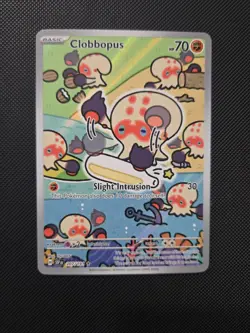 Clobbopus 207/191 Illustration Rare 2024 Pokemon Surging Sparks Full Art Card - Image 1