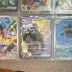 SIR/IRPokemon TCG 9-Card Holo Binder Page Lot ex Sobble JUST RIPPED LETS HAGGLE! - Image 4