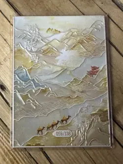 One Piece CCG Goddess Nami Metal Card - Chillin’ In The Boat /138 - Image 2