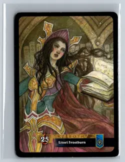 2006 World of Warcraft TCG Blizzard Heroes of Azeroth 5/361 LITORI FROSTBURN - Image 1