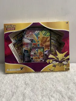 Brand New Alakazam V Box Trading Card Game 820650807480 - Image 1