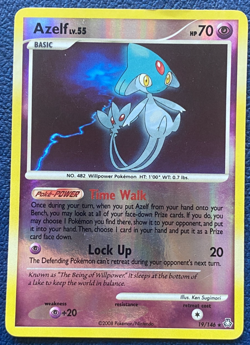 Azelf 19/146 Legends Awakened (2008) Vintage Reverse Holo - MP 2 - Image 1