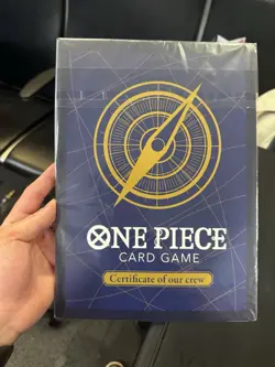 RARE One Piece Card Game - Certificate of Our Crew Oversized Luffy 1/1000 - Image 2