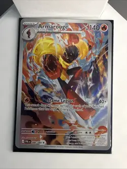 Pokemon TCG Armarouge 86/84 Pitch Black Illustration Rare | Mint/NM English - Image 1